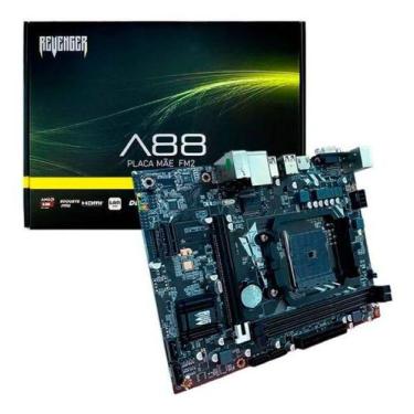 Imagem de Placa Mãe Fm2/fm2 Séries Cp Clipset Amda68 A88 16gb USB 3.0 - Revenger