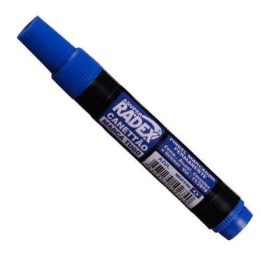 Imagem de Pincel Marcador Permanente Atómico Azul - MP AZ - Radex