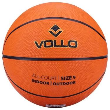 Imagem de Bola De Basquete Infantil N5 Vollo - Borracha - Ref BB500, UNICO, Marr