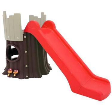 Imagem de Escorregador Infantil Tronco De Árvore P55 Bel