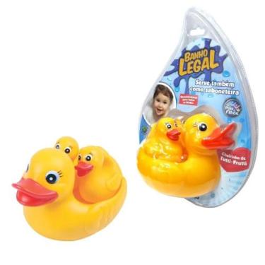Imagem de Brinquedo de Banho Pata Mãe Pais & Filhos 3 Peças com Cheirinho Tutti 