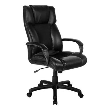 Imagem de Cadeira Escritorio All Black Reclinavel Ate 150kg - Ofiice - BRAZIL HO