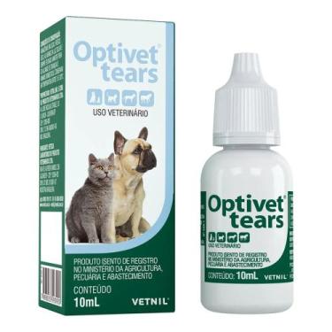 Imagem de Solução Oftálmica Vetnil Optivet Tears Pet para Cães e Gatos 10ml