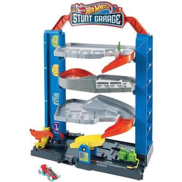 Imagem de Conjunto de Pista - Hot Wheels City - Garagem de Manobras - Mattel