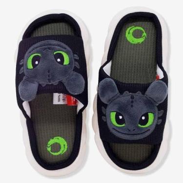 Imagem de Pantufa Chinelo Nuvem Inf. Disney Banguela Furia da Noite Tamanho: 26/