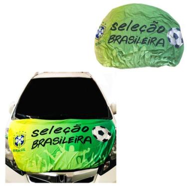 Imagem de Capa de Capô Seleção Brasileira para Carro - Extra Festas