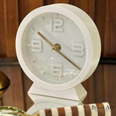 Imagem de Relógio de Mesa Classical Clean Off White - Urban