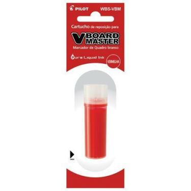 Imagem de Refil de pincel p/quadro branco Vermelho Board Master - Pilot