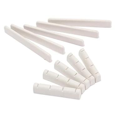 Imagem de Fancyes 5 conjuntos de sela e porca para violão Ukulele, caixa de charutos