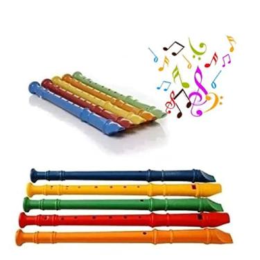 Imagem de Flauta Doce Instrumento Brinquedo Infantil musico infantil
