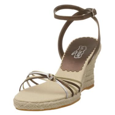 Imagem de Deer Stags Sandália anabela feminina Sassy no tornozelo, Multi, 8.5