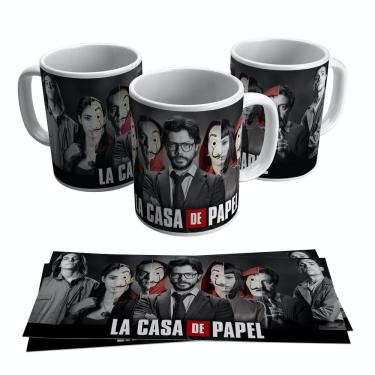 Imagem de Caneca La Casa Papel Atores 325ml