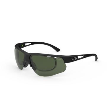 Óculos Ray Ban de Clip Magnético c/ 3 Lentes - Armação Marrom