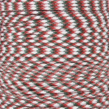 Imagem de Paracord Planet – Cores natalinas 250 kg Paracord – St. Nick 25 pés (gancho) – Ótimo para decoração DIY, pulseiras, chaveiros, cordões