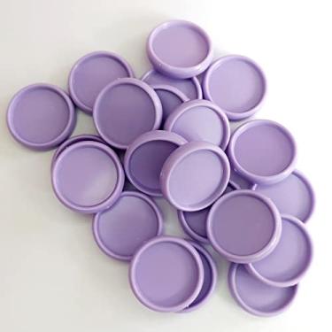 Imagem de Kit 12 Discos M 24mm de Caderno Infinito Sistema Inteligente Amor Infinito Cadernos - Liso (Lilás Lavanda)