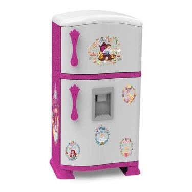 Imagem de Geladeira Refrigerador Brinquedo Pop Princesas Disney - Xalingo