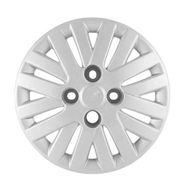 Imagem de Calota Aro Grid 13 Vw Gol Trend Gv 09/ Prata Fixacao Parafuso Grid 082Captau.