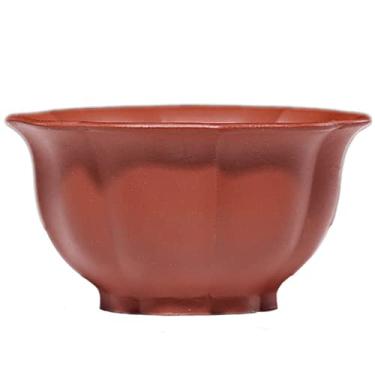 Imagem de 2 peças 50 ml Yixing xícara de chá de argila roxa retrô xícara de chá de Kung Fu chinês copos de bebida