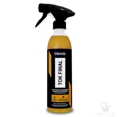 Imagem de Cera Líquida Carnaúba Proteção Automotiva Tok Final Vonixx