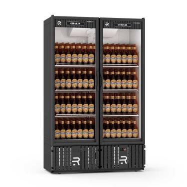 Imagem de Visa Cooler Cerveja 1300 Litros Porta de Vidro Preto VCCE1300PV 220V - Refrimate