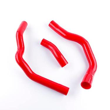 Imagem de JOIUYOLJ Mangueira de radiador de silicone de 3 camadas para MINI COOPER S R52 JCW W11 1.6L / 01-06 R53… (vermelho)