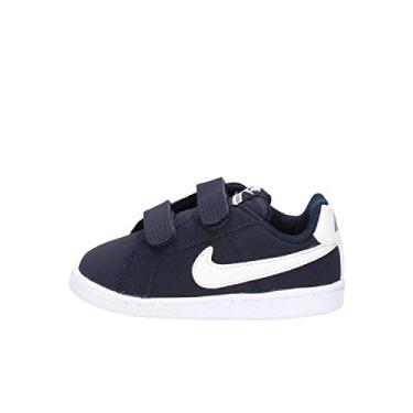 Imagem de NIKE Tênis infantil Court Royale (TDV), Obsidiana/Branco, 22 BR