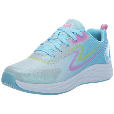 Imagem de Skechers Tênis feminino Go Run Elevate-Manhattan Moves, Azul claro/multi, 16