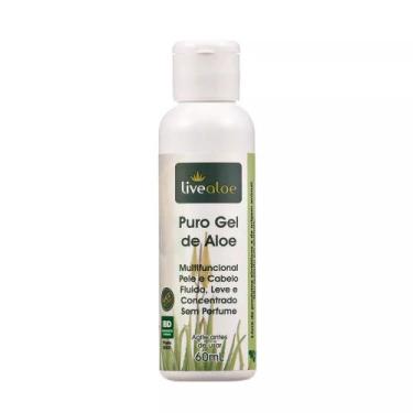 Imagem de Puro Gel de Aloe Multifuncional Natural Livealoe - 60ml, Corporal