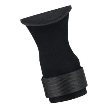 Imagem de Aymzbd Pegas de Mão com Apoio de Pulso para Proteção de Palma, Ginástica, Flexões, Levantamento Terra, Treino de Academia, Kettlebells, Levantamento de Peso, Mão Direita Negra