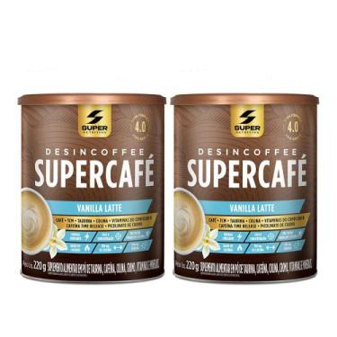 Imagem de Kit 02 Desincoffee Supercafé Vanilla Latte - Desinchá