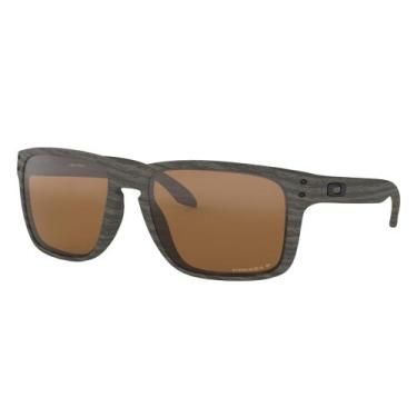 Imagem de Óculos de Sol Oakley Holbrook XL Woodgrain Prizm Tungsten Polarized, Ú