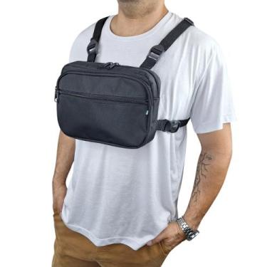 Imagem de Shoulder Bag De Peito Chest Bag Fitness Caminhada Bike - Art Mania