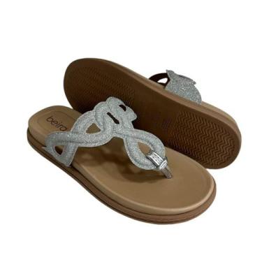 Imagem de Papete Sandália Feminina Beira Rio Original Confortável Lançamento, Pr
