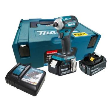 Imagem de Parafusadeira De Impacto Bateria 18v 5.0ah Dtd171rtj Makita