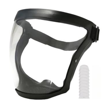 Imagem de Mascara Para Proteçao Facial Visor Transparente com Filtro - DM.ECOM, 