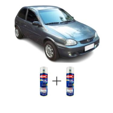 Imagem de SPRAY AUTOMOTIVO Cinza Nobre GM + SPRAY VERNIZ 300ML - Sherwin William