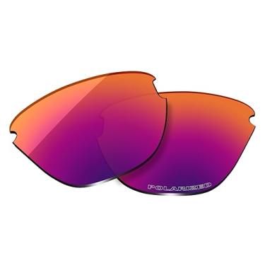 Imagem de Lentes de substituição OOWLIT compatíveis com óculos de sol Oakley Frogskins Lite, Purple Red Combine8™ Polarized, One Size