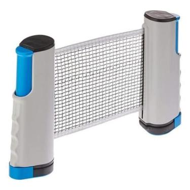 Imagem de Rede Ping Pong Profissional Retrátil Tênis De Mesa - Azul - Mhr