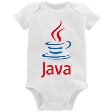 Imagem de Body Bebê Java Café - Foca na Moda, Branco, GG