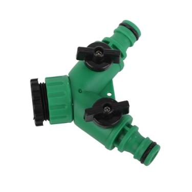 Imagem de Divisor de água, 3 Vias 1 Entrada 2 Adaptador de Torneira de Saída Com Anéis de Vedação, Design de Interruptor da Válvula de Esfera, Junta Móvel, para Máquina de Lavar,