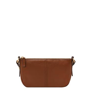 Imagem de Fossil Jolie Bolsa baguete de couro, marrom