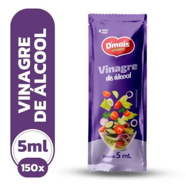 Imagem de Sachê Vinagre de Álcool Tradicional 5ml 150 Unidades DMais - D'Mais