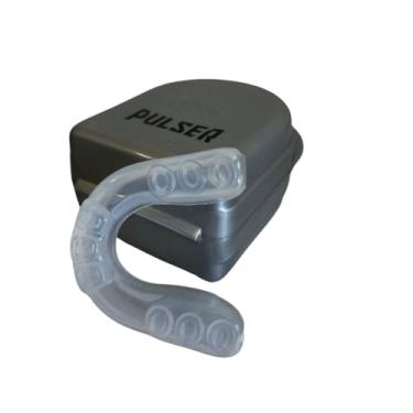 Imagem de Protetor Bucal c/Estojo Pulser Muay Thai Boxe Kickboxing (Transparente)