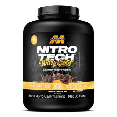 Imagem de Whey Protein Nitro Tech Gold Pote 1930g Muscletech Chocolate