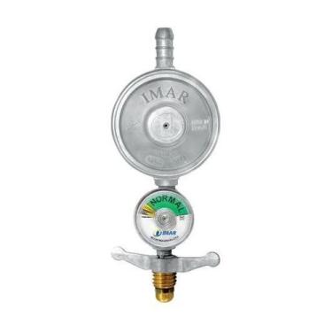Imagem de Medidor De Gás C/Manômetro Registro 0728/06B Regulador Cozinha 1kg/h I