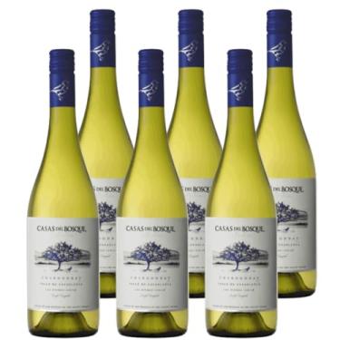 Imagem de Kit Vinho Casas Del Bosque Collection Chardonnay 750ml 6 unidades