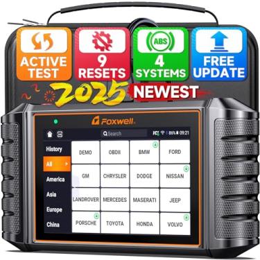 Imagem de FOXWELL NT809 OBD2 Diagnóstico Automóvel Profissional Todo o Leitor de Código do Sistema Controle Bidirecional Mais de 30 serviços de Redefinição Carro ferramentas de Diagnóstico