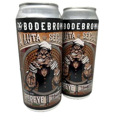 Imagem de Kit 2 Cervejas Popeye Artesanal Larger 473Ml Puro Malte - Popeye - Bod