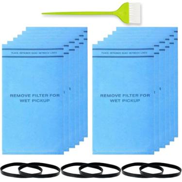 Imagem de Pacote com 12 sacos de filtro secos e úmidos VF2000, selecione aspiradores de 2 a 5 galões, compatível com WORKSHOP WS01025F2, Craftsman 9-38737, Shop Vac Vacuum Stinger Craftsman Husky