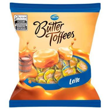 Imagem de Bala Butter Toffees Recheada Leite Arcor 400g